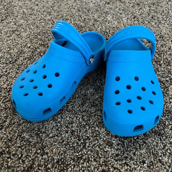 Bright Blue Crocs - Picture 1 of 1
